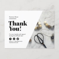 Vielen Dank Loyalität Rabatt Handmade Business