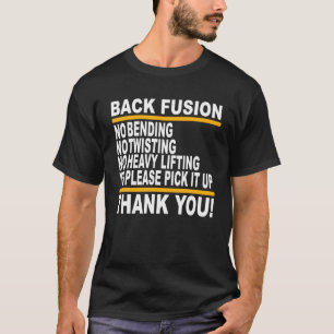 Vielen Dank Lumbar Back Fusion Scoliose Operation  T-Shirt