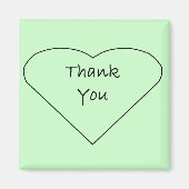 Vielen Dank Magnet (Vorne)