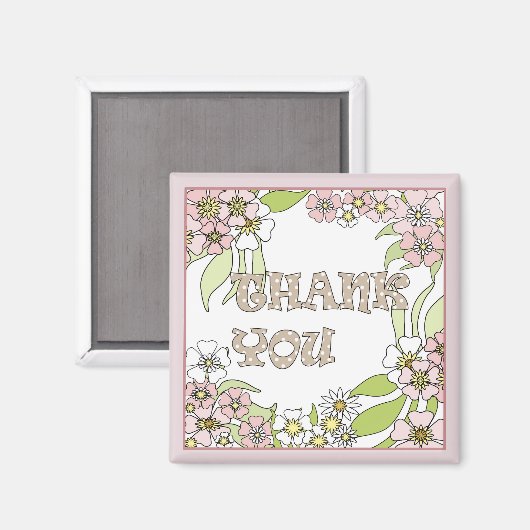 Vielen Dank Magnet (Vorderseite/Rückseite)