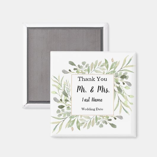 Vielen Dank Magnet (Vorderseite/Rückseite)