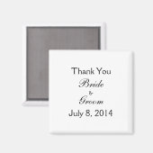 Vielen Dank Magnet (Vorderseite/Rückseite)