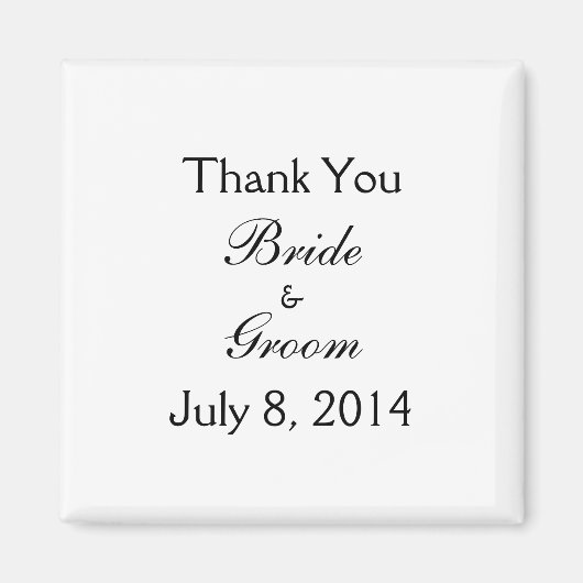 Vielen Dank Magnet (Vorne)