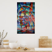 Vielen Dank Mama 1 - Canvas Print Poster (Küche)