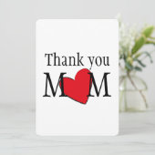 Vielen Dank Mama individuell (Stehend Vorderseite)