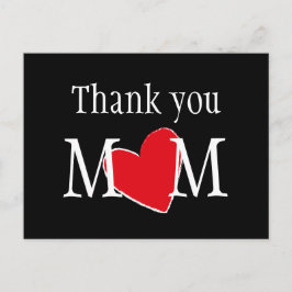 Vielen Dank Mama individuell Postkarte