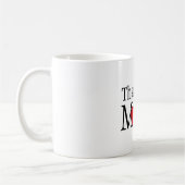 Vielen Dank Mama individuelle Kaffee-Tasse Kaffeetasse (Links)