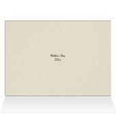 Vielen Dank, Mama individuelle Karte mit Sweet Ver (Innenansicht Horizontal (Oben))