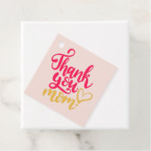 Vielen Dank, Mama mit den Geschenketiketten von He Geschenkanhänger (Beispiel)