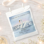 Vielen Dank Mama Swan mit Babies Baby Dusche Geschenktütchen (Ausgeschnitten)