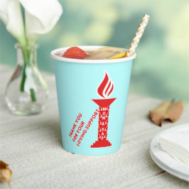 Vielen Dank, Mama und Vater für Ihre liebenswerte  Pappbecher