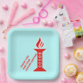 Vielen Dank, Mama und Vater für Ihre liebenswerte  Pappteller (Party)