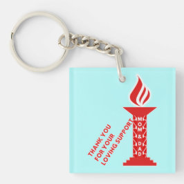 Vielen Dank, Mama und Vater für Ihre liebenswerte  Schlüsselanhänger