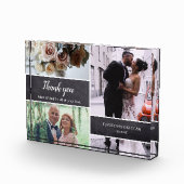 Vielen Dank, Mama und Vater Hochzeitsfotokopie Fotoblock (Rechts)