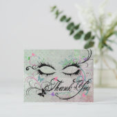 Vielen Dank Masquerade Postcard Postkarte (Stehend Vorderseite)