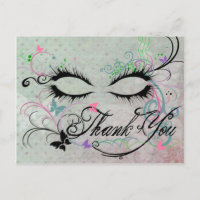 Vielen Dank Masquerade Postcard