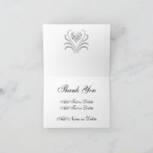 Vielen Dank - Matching Einladungen (Innenseite)