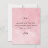 Vielen Dank Matron von Ehrenpink Peony Perfume Car (Rückseite)