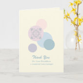 Vielen Dank, Mediziner Personalisiert Karte (Gelbe Blume)