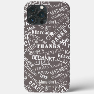 Vielen Dank, mehrsprachiger Text iPhone Fall Case-Mate iPhone Hülle