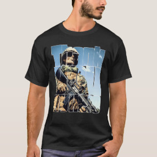 Vielen Dank, mein Held Militärveteran 6 T-Shirt