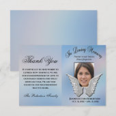 Vielen Dank Memorial Foto Keepake (Vorne/Hinten)