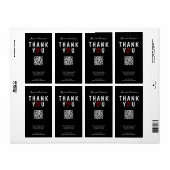 Vielen Dank mit Liebe Herz und QR Code (Vorne)