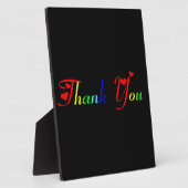 Vielen Dank mit Red Hearts Fotoplatte (Seite)