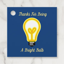 Vielen Dank, Mitarbeiter, Bright Bulb-Erkennung Geschenkanhänger