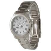 Vielen Dank, Mitarbeiter Service 25 Jahre Armbanduhr (Schrägansicht)