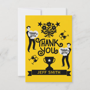 Vielen Dank Mitteilungskarte