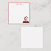 Vielen Dank. Mitteilungskarte (Vorne/Hinten)