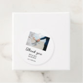 Vielen Dank, moderne einfache Hochzeitsnahrung Geschenkanhänger (Beispiel)