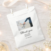 Vielen Dank, moderne einfache Hochzeitsnahrung Geschenktütchen (Ausgeschnitten)