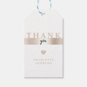  Vielen Dank! Moderne Salon-   GoldGift-Tags Geschenkanhänger