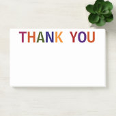 Vielen Dank Multicolored 10 x 6 Post-it Klebezettel (Büro)