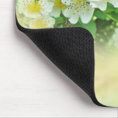 Vielen Dank Multiflora Rose Mousepad (Ecke)