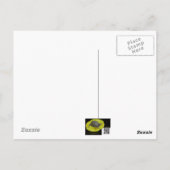 Vielen Dank Multiflora Rose Postkarte (Rückseite)