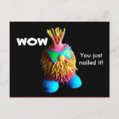 Vielen Dank... Multiple Choice Postkarte (Vorderseite)