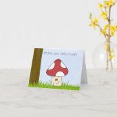 Vielen Dank, Mush card Karte (Gelbe Blume)