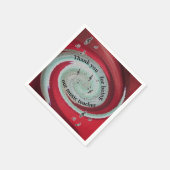 Vielen Dank Musiklehrer Ende Jahr Mahlzeit Rente Serviette (Ecke)