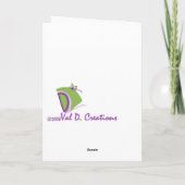 Vielen Dank Mutter Grußkarte Dankeskarte (Rückseite)