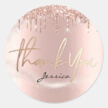 Vielen Dank Name 16. Bridal Rose Glitzer Spark