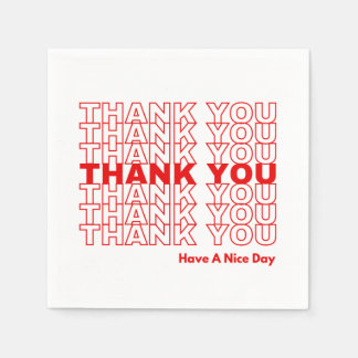 Vielen Dank Napkins Serviette