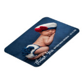 Vielen Dank, New Baby Modern W Magnet (Linke Seite)