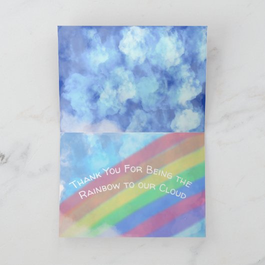 Vielen Dank nhs Karte (Innenseite)