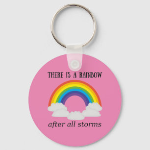 Vielen Dank NHS Rainbow Bleibe Safe Es gibt einen  Schlüsselanhänger