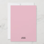 Vielen Dank! Niedlicher Cartoon Mustache Cat Dankeskarte (Rückseite)