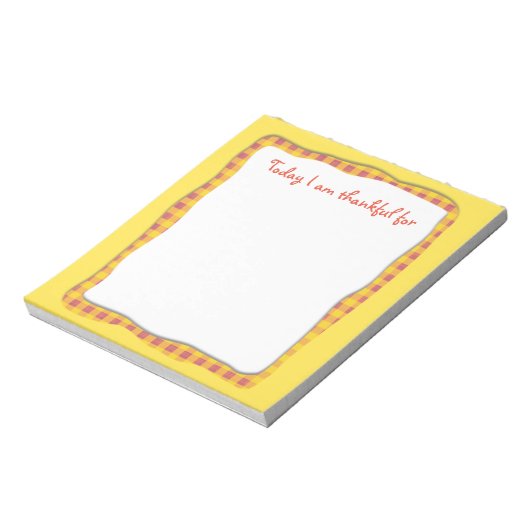 Vielen Dank, Notepad Notizblock (Rotiert)