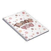 Vielen Dank Notizblock (Rechte Seite)